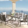 rectangular patio dining table