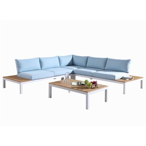 OD848 outdoor Sofa set white Outdoor Furniture Supplier-China Factoery-Manufacturer