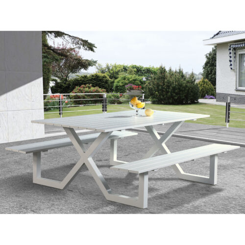 Outdoor Aluminum Picnic Table 1 Outdoor Furniture Supplier