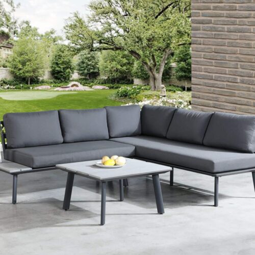 metal outdoor sofa