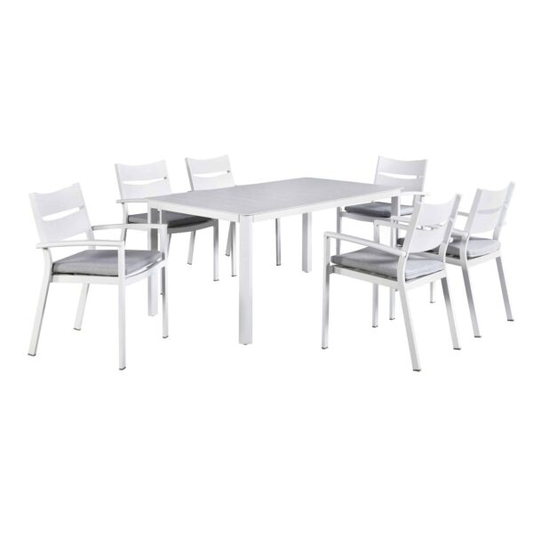 aluminum outdoor dining table
