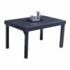 extendable outdoor dining table