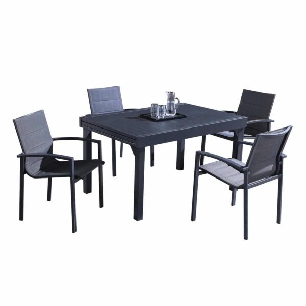 extendable outdoor dining table