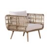 wicker sofa outdoor