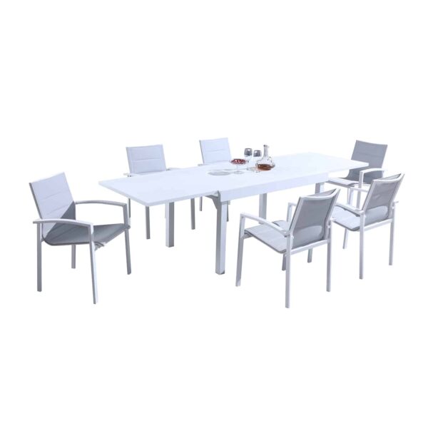 outdoor extending dining table