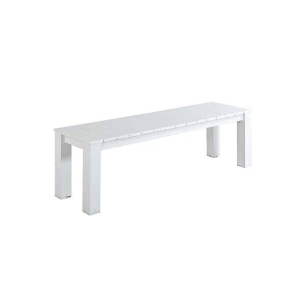 outdoor dining table bench