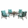 rustic outdoor dining table