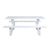 outdoor dining table benches