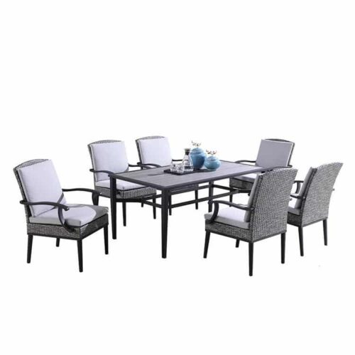 farmhouse outdoor dining table