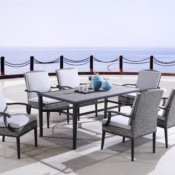 outdoor dining table for 6 od823 Outdoor Furniture Supplier