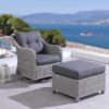 outdoor swivel rocking chair