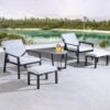 outdoor sun lounger