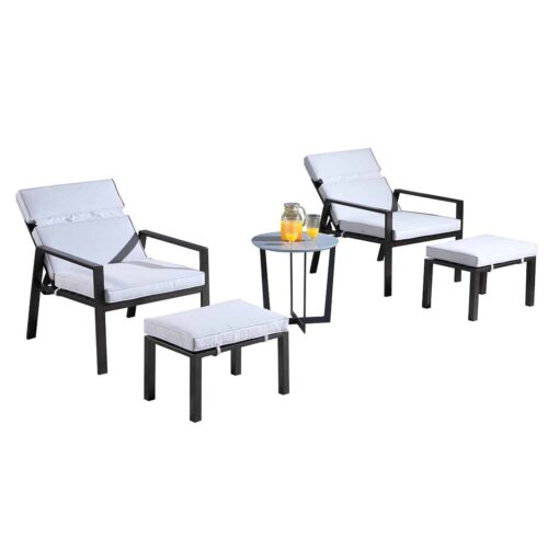 outdoor sun lounger