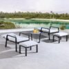 outdoor sun lounger