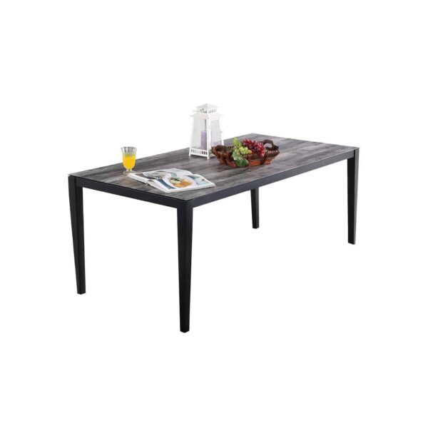 outdoor aluminum dining table