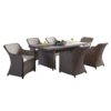 outdoor rectangular dining table