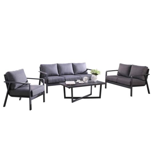 outdoor sofa black