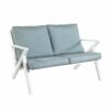 outdoor white sofa