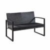 outdoor metal sofa