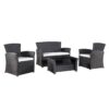 outdoor sofa metal frame