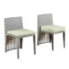 wicker outdoor dining table