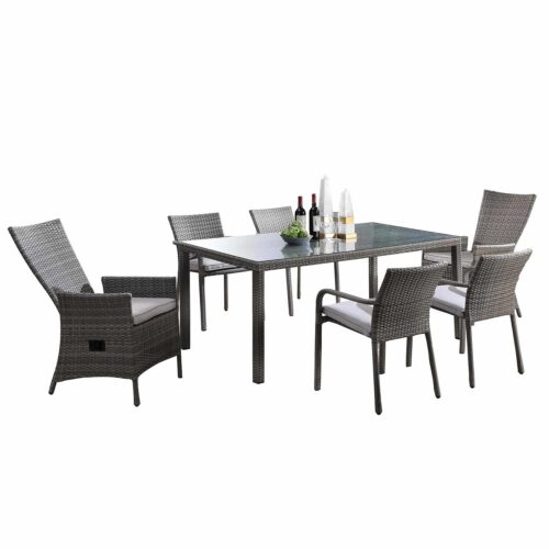 wicker dining set