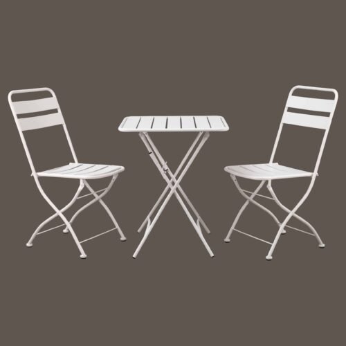 3 Piece bistro set OD888 white scaled Outdoor Furniture Supplier-China Factoery-Manufacturer
