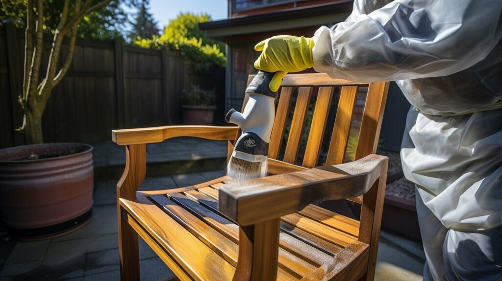 how to restore teak outdoor furniture
