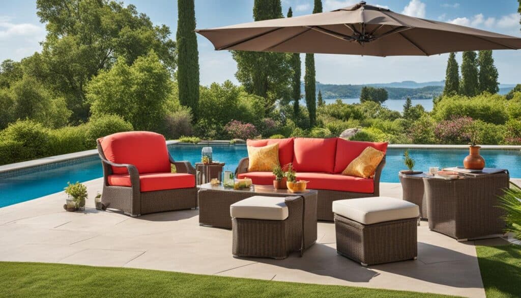 how to keep patio furniture cover from blowing away