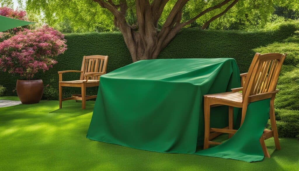 Cleaning outdoor furniture covers
