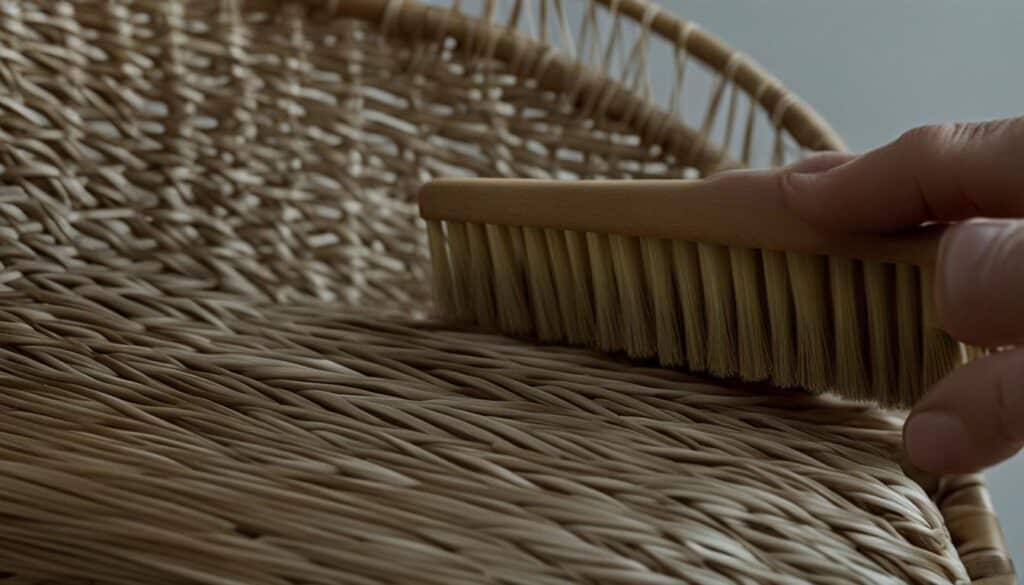 natural cleaning solutions for wicker