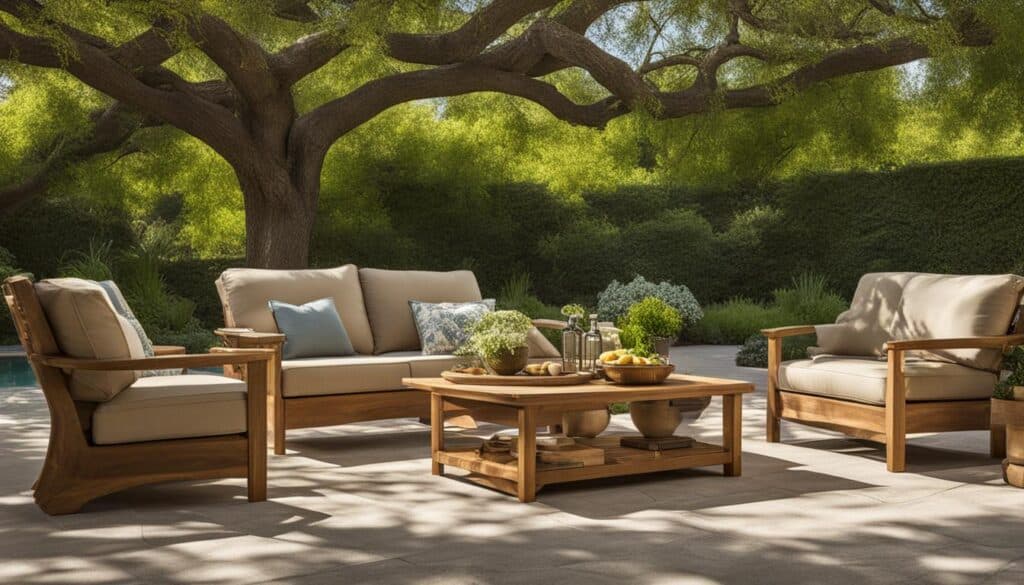 Keeping Outdoor Furniture in the Shade
