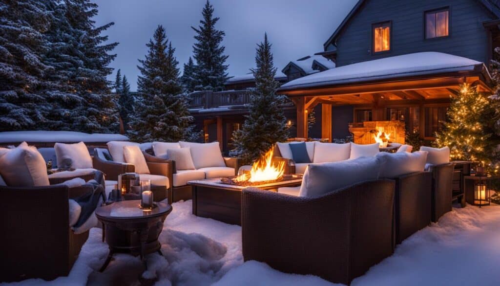 how to protect outdoor furniture in winter