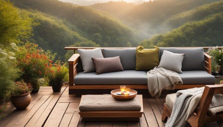 l shape outdoor sofa