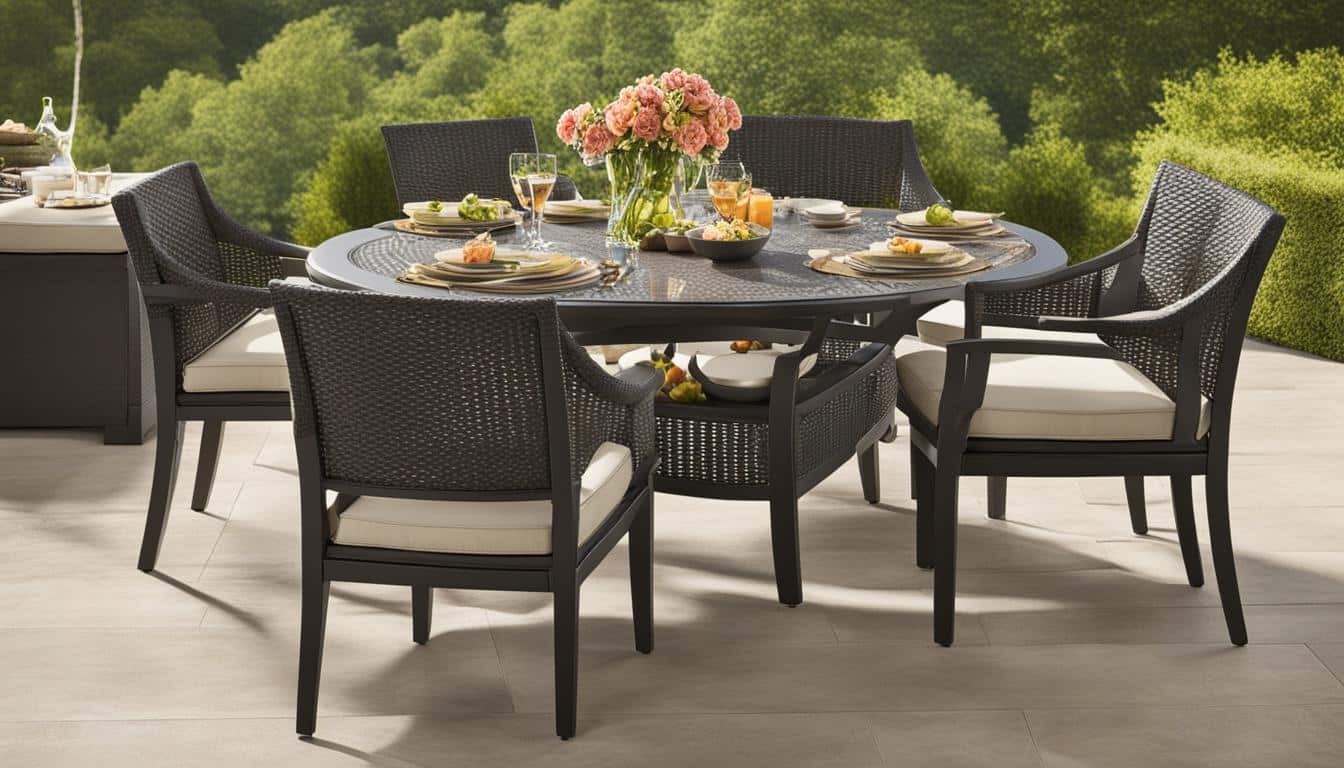 Elegant Fortunoff Outdoor Dining Sets for Patios