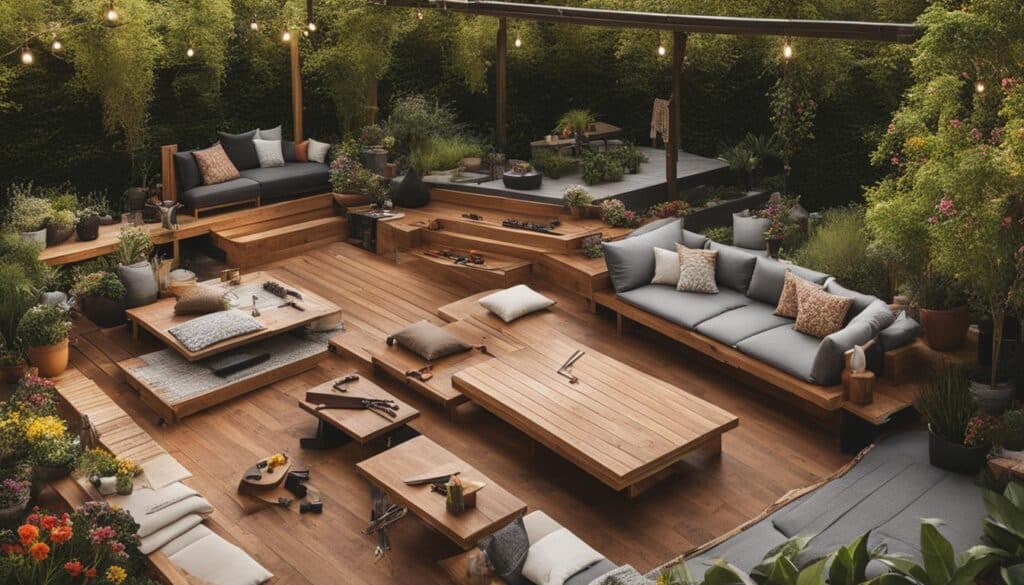 outdoor sofa building plans