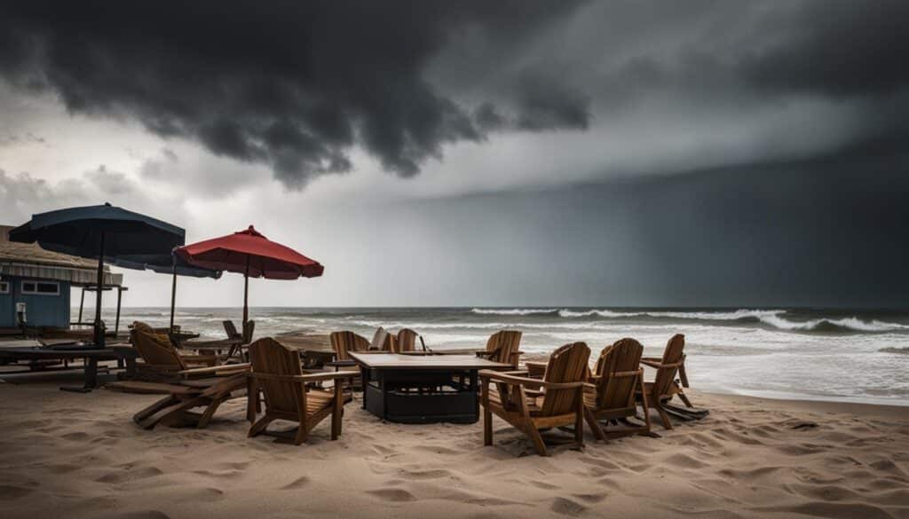 protecting outdoor furniture from hurricane damage