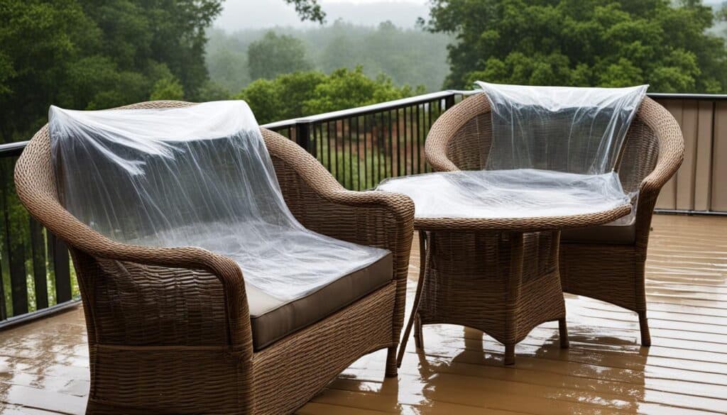 protecting outdoor furniture from sun damage