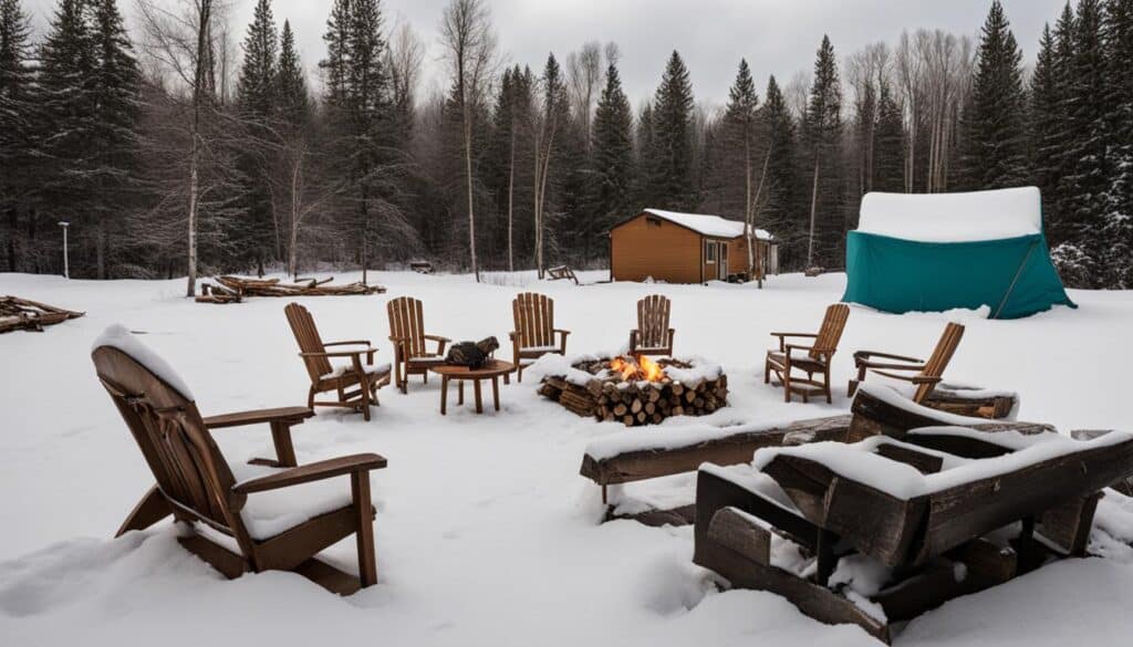 protecting outdoor furniture in winter