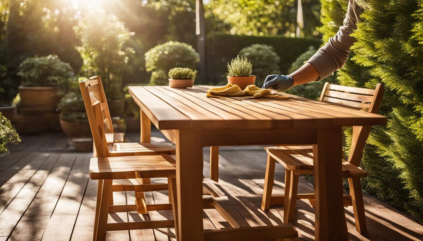 Discover How to Protect Your Wood Outdoor Furniture Easily