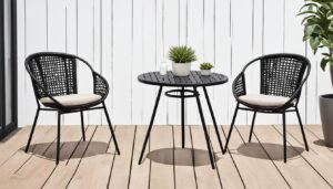 aldis bistro set