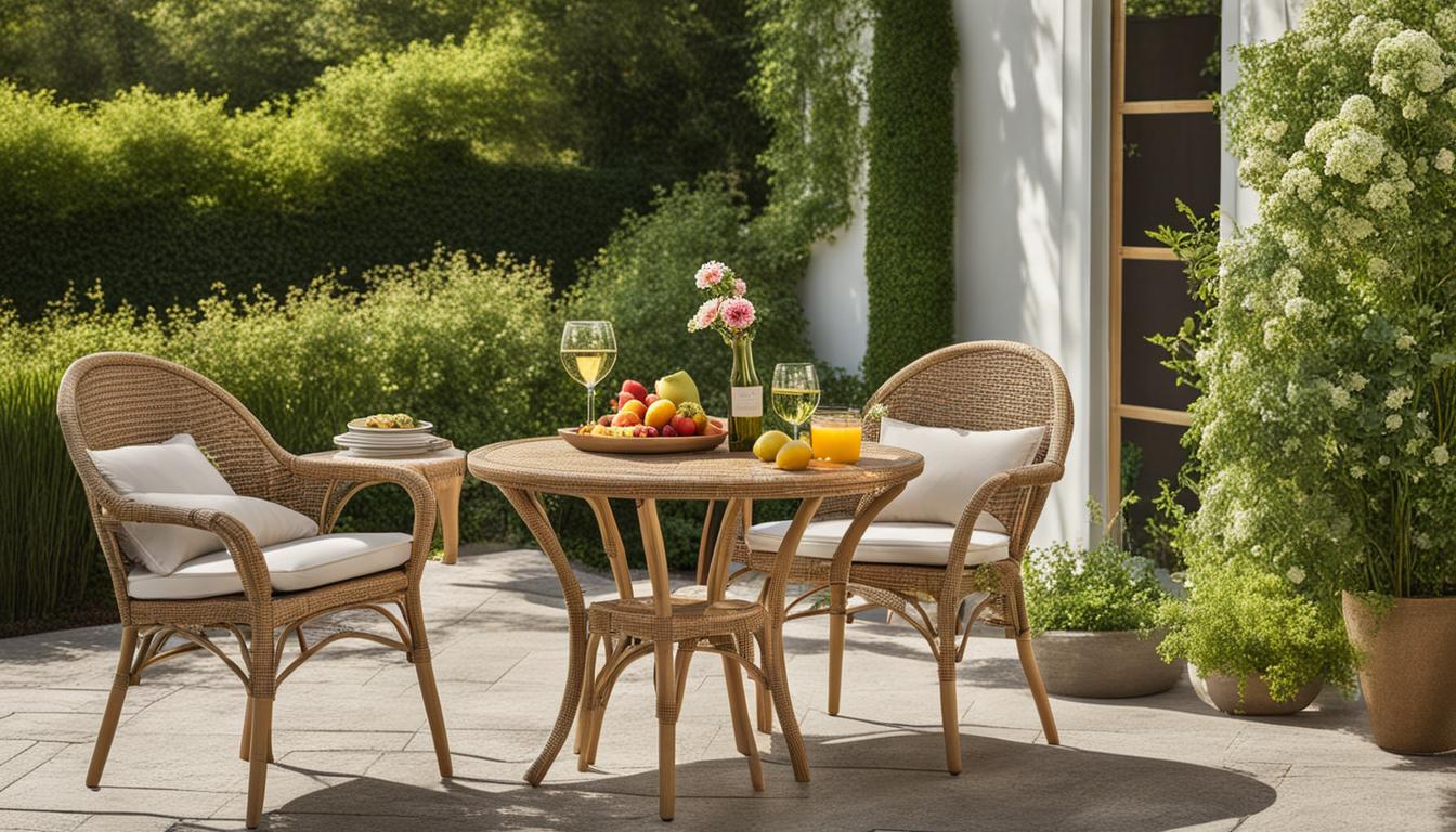 Enjoy Al Fresco Dining with a Habitat Bistro Set