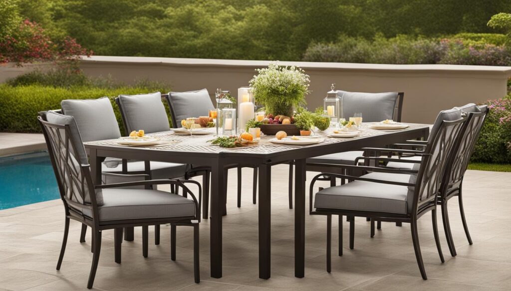 home depot dining sets outdoor