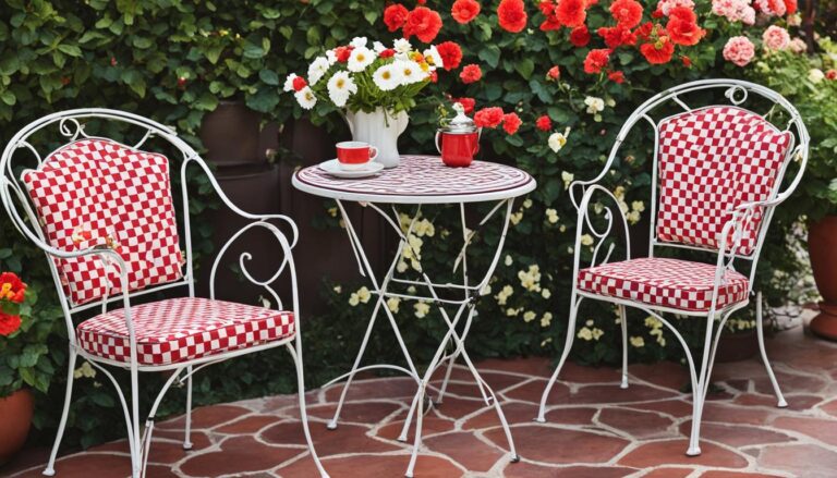 retro bistro set