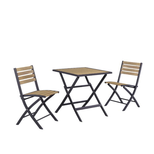 Folding Acacia Wood Bistro Set OD890W 3 Outdoor Furniture Supplier