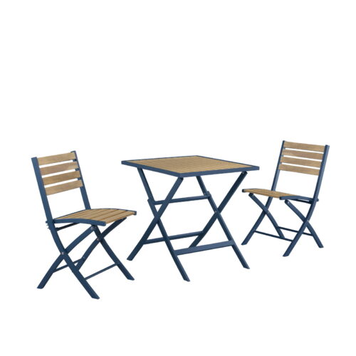 Folding Acacia Wood Bistro Set OD890W 4 Outdoor Furniture Supplier
