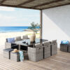 11 Piece Outdoor Dining Table Set