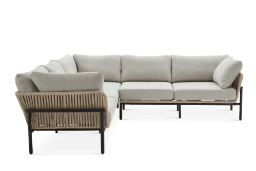 Outdoor L Shape Sectional Sofa Set OD980 1 Outdoor Furniture Supplier