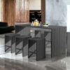 outdoor counter table set