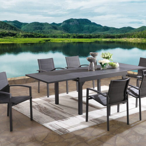 extension dining table for outdoor